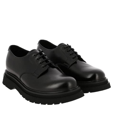 prada scarpe pelle uomo|how much is prada shoe.